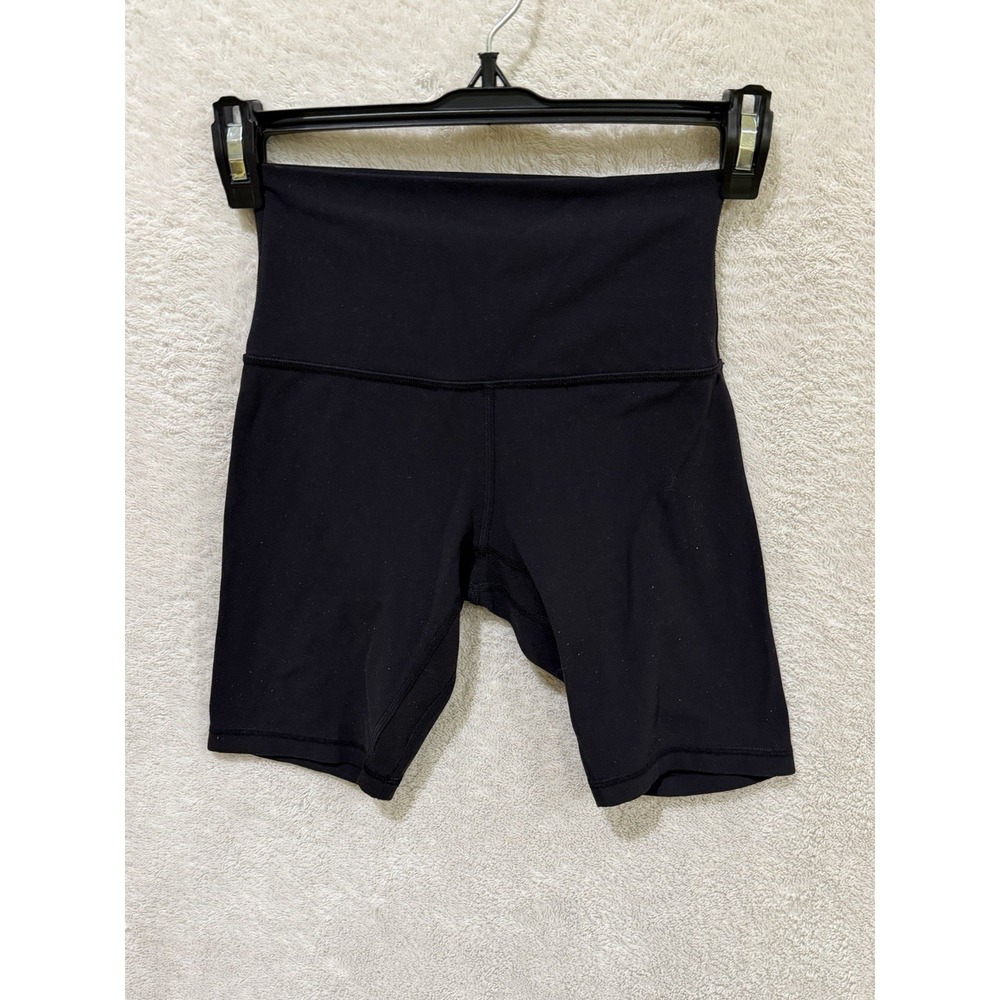Lululemon Align Shorts 8" Black Size 2 W7BC0S Workout Yoga Hiking Athleisure